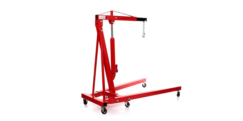 Est-il facile de pousser une grue mobile à moteur hydraulique à la main ?