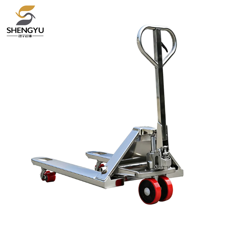 Transpalette manuel en acier inoxydable 304