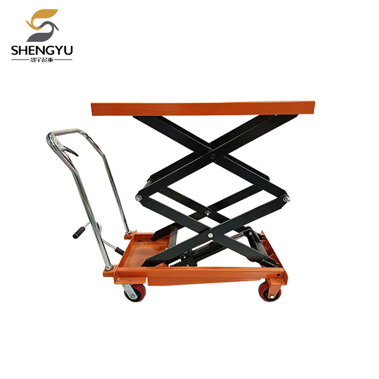 Chariot de table hydraulique