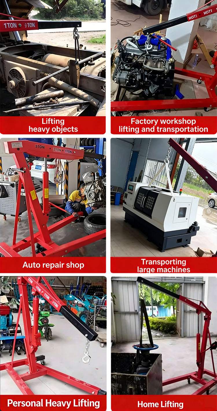 Hydraulic Engine Crane Application